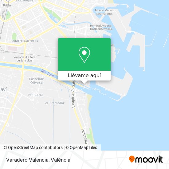 Mapa Varadero Valencia