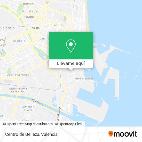 Mapa Centro de Belleza