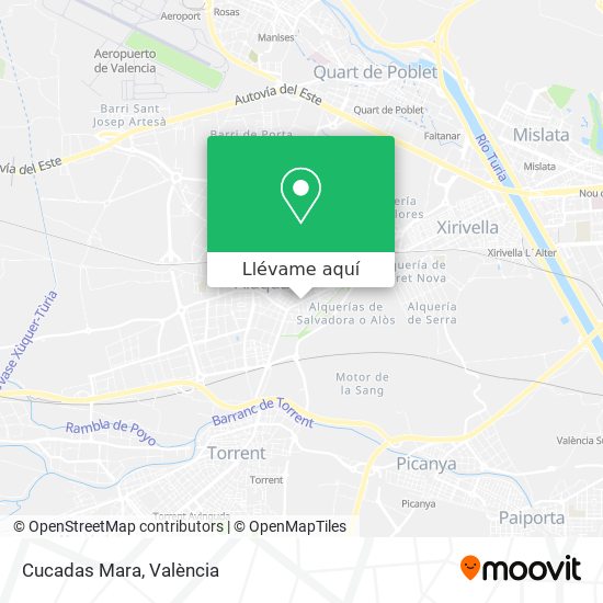 Mapa Cucadas Mara