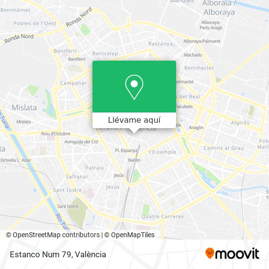 Mapa Estanco Num 79