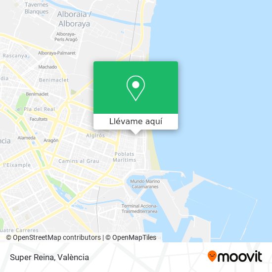 Mapa Super Reina