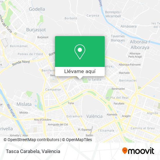 Mapa Tasca Carabela