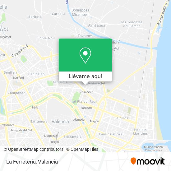 Mapa La Ferreteria