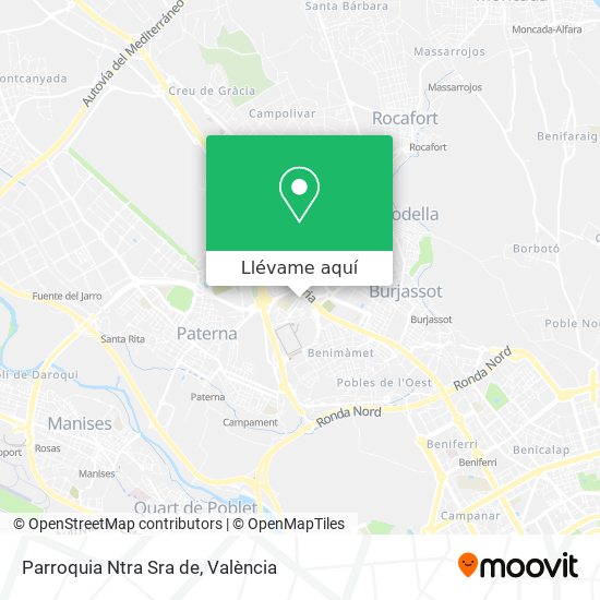 Mapa Parroquia Ntra Sra de