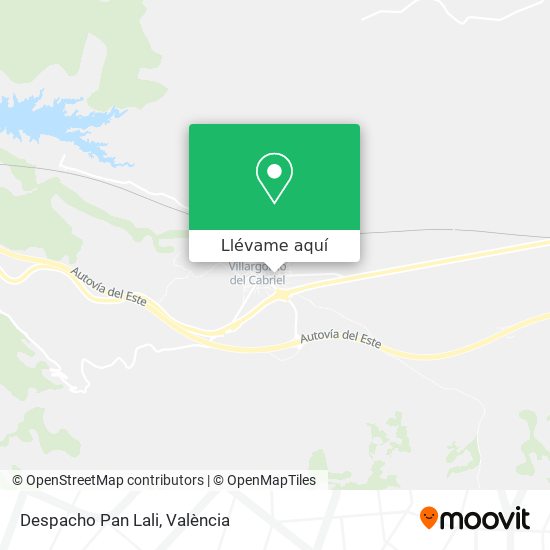 Mapa Despacho Pan Lali