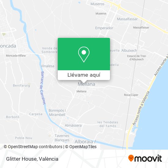 Mapa Glitter House