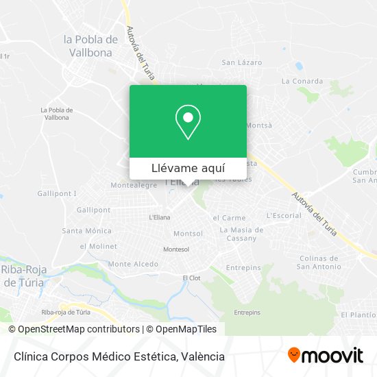 Mapa Clínica Corpos Médico Estética
