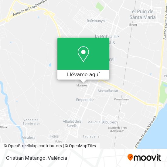Mapa Cristian Matango
