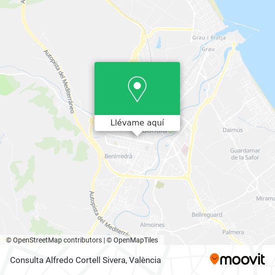 Mapa Consulta Alfredo Cortell Sivera
