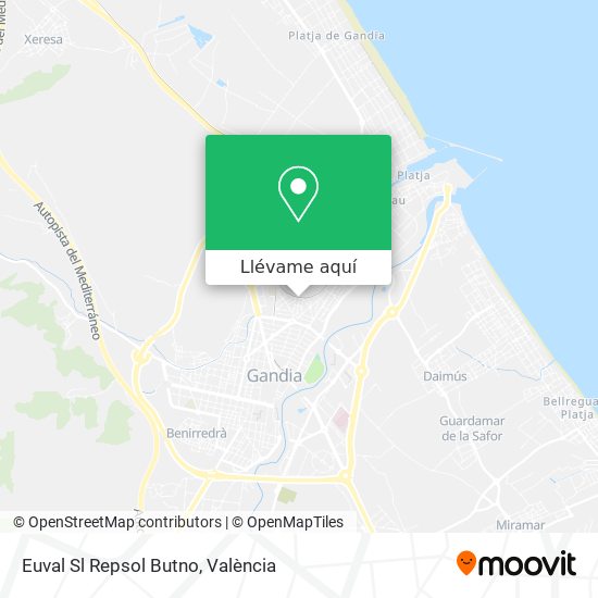 Mapa Euval Sl Repsol Butno