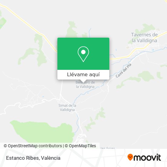 Mapa Estanco Ribes