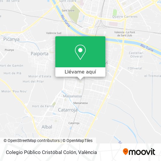 Mapa Colegio Público Cristóbal Colón