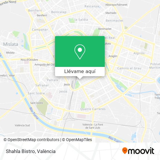Mapa Shahla Bistro
