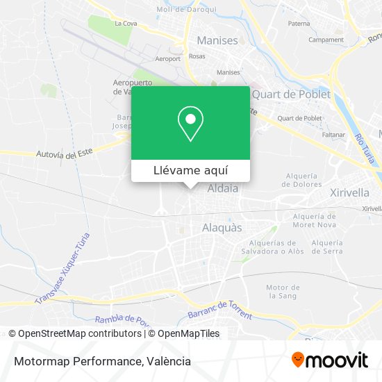 Mapa Motormap Performance