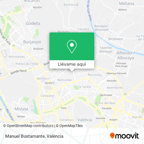 Mapa Manuel Bustamante