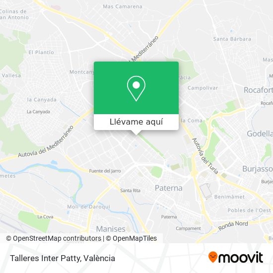 Mapa Talleres Inter Patty