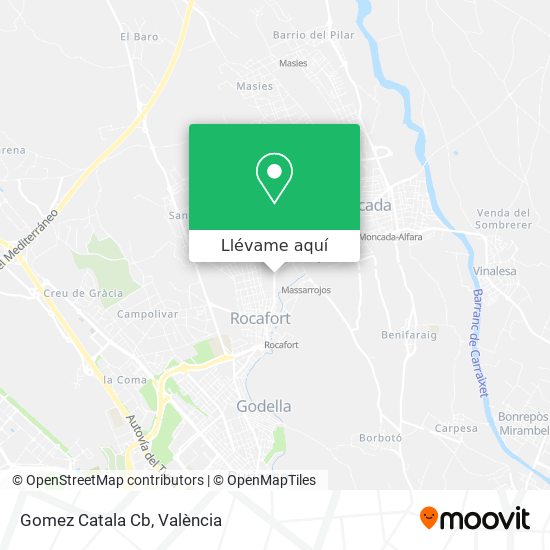 Mapa Gomez Catala Cb