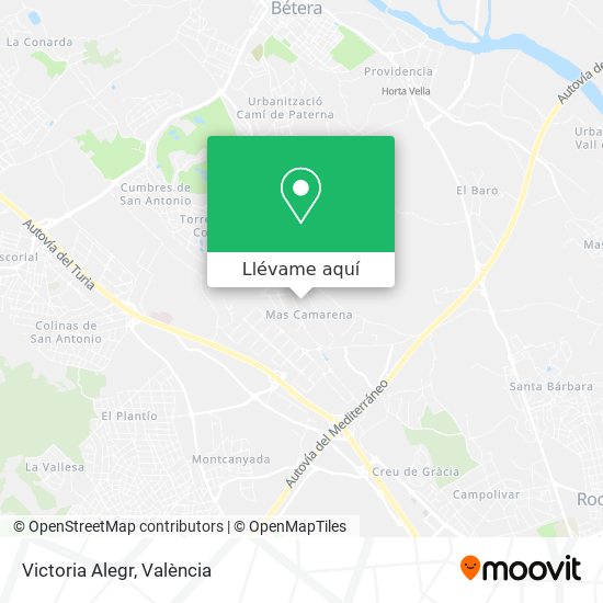 Mapa Victoria Alegr