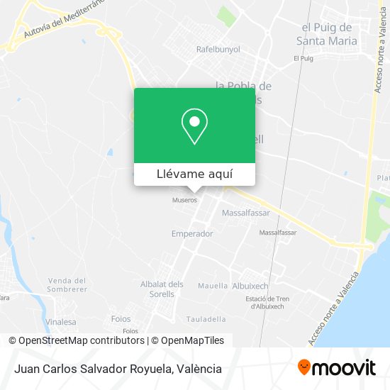 Mapa Juan Carlos Salvador Royuela