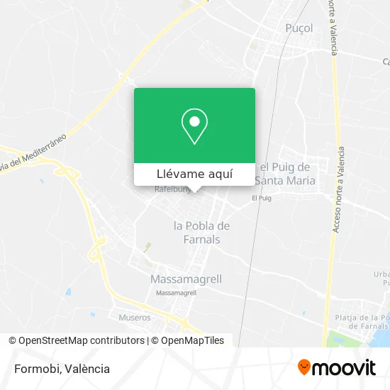Mapa Formobi