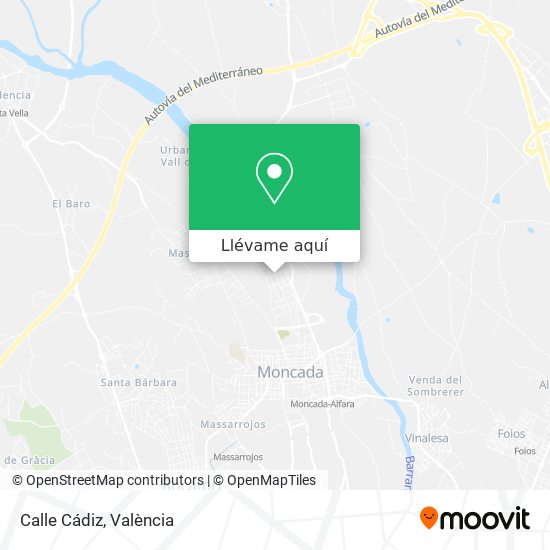 Mapa Calle Cádiz