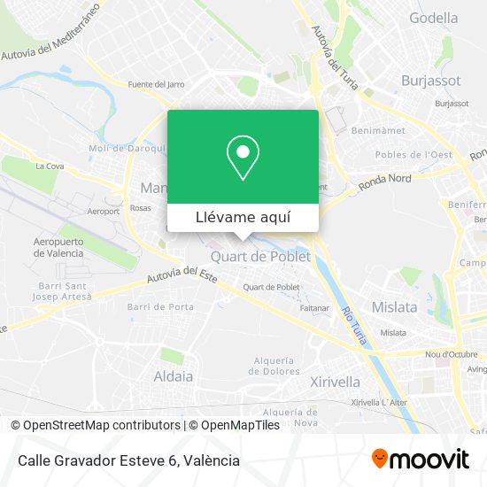 Mapa Calle Gravador Esteve 6