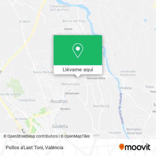 Mapa Pollos a'Last Toni