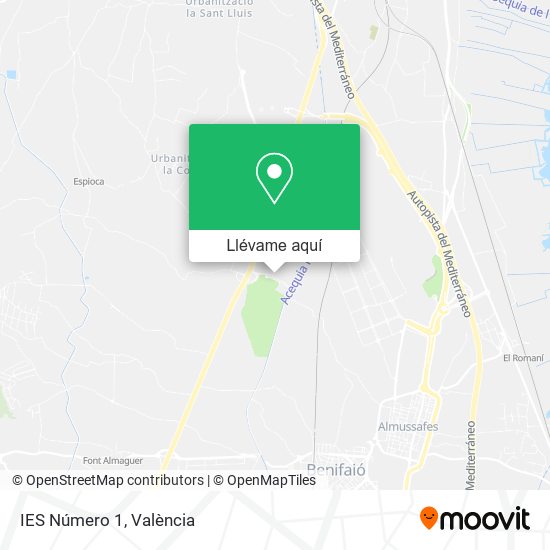 Mapa IES Número 1
