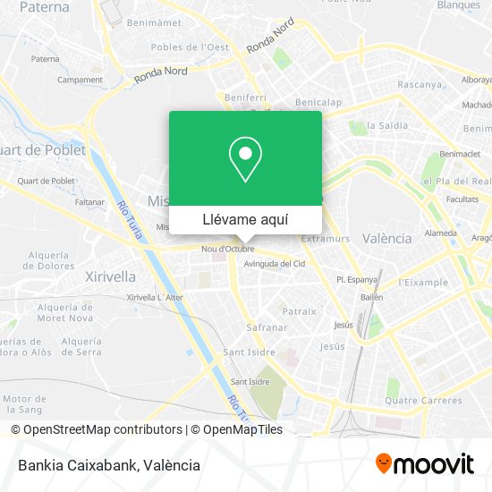 Mapa Bankia Caixabank