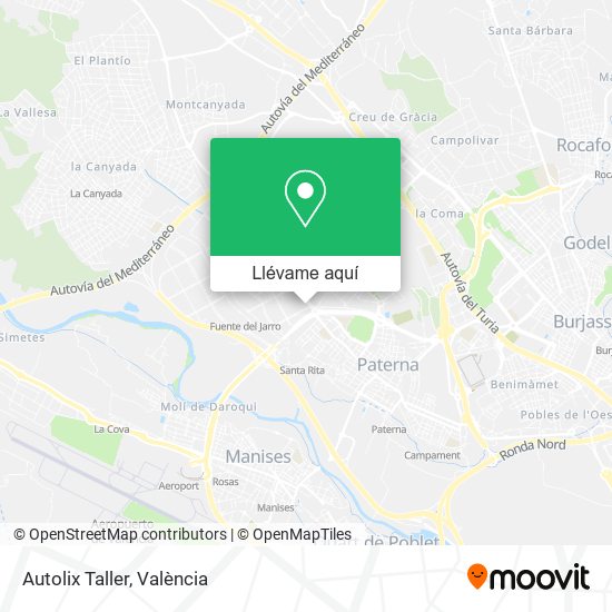 Mapa Autolix Taller