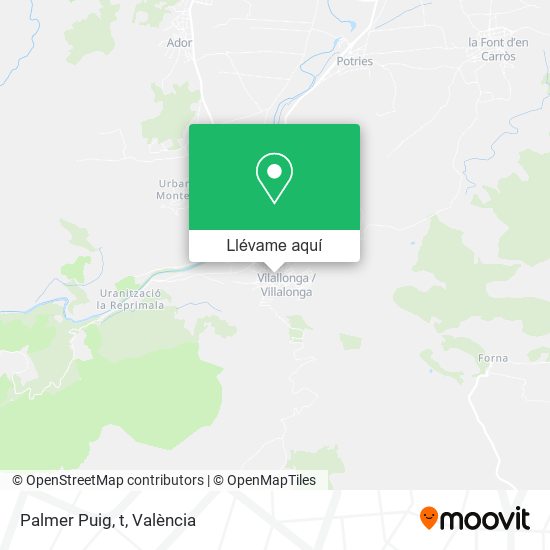 Mapa Palmer Puig, t