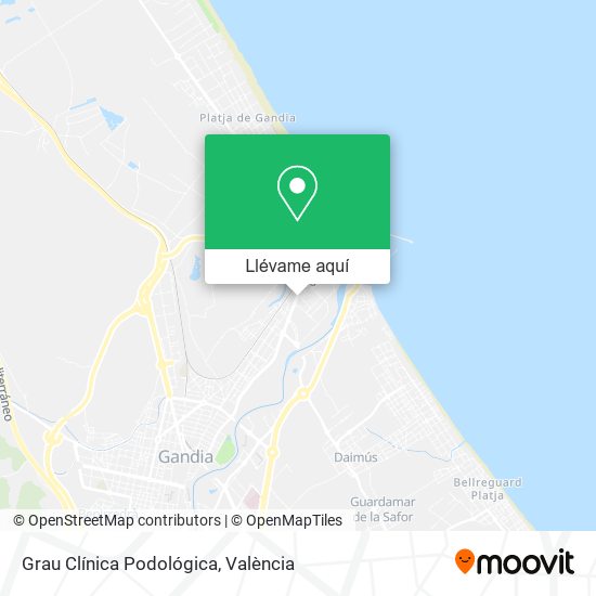 Mapa Grau Clínica Podológica