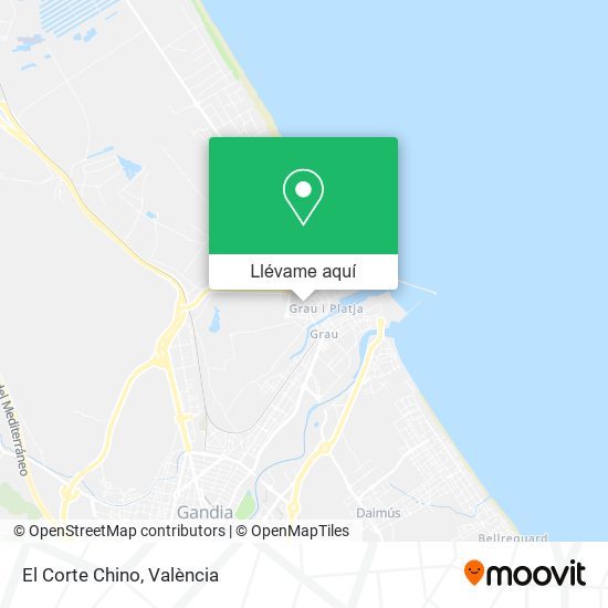 Mapa El Corte Chino