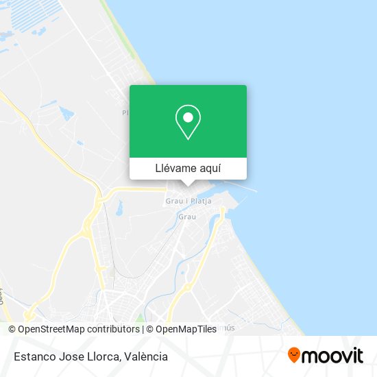 Mapa Estanco Jose Llorca