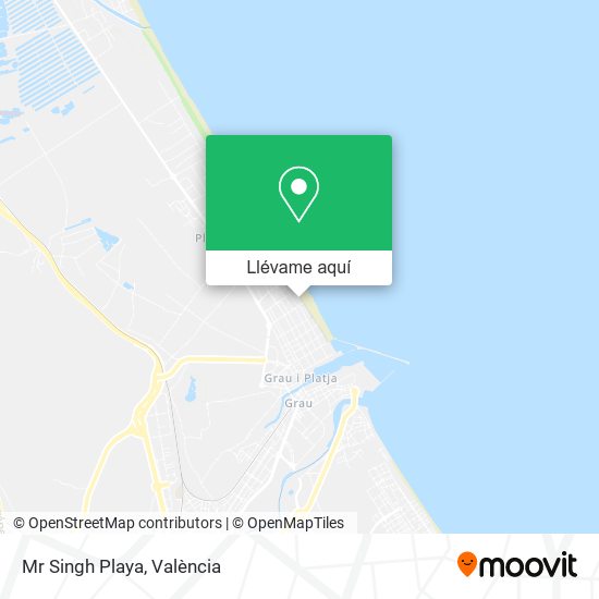Mapa Mr Singh Playa