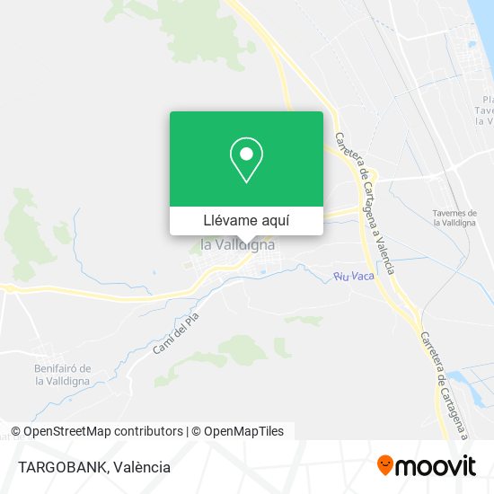 Mapa TARGOBANK