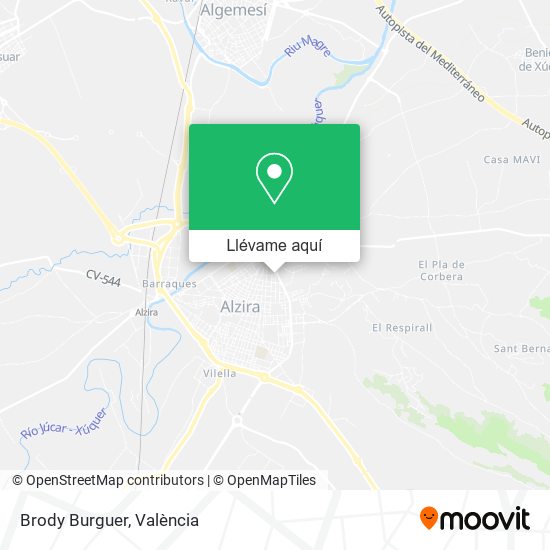 Mapa Brody Burguer