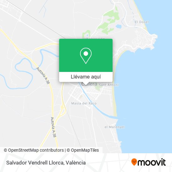 Mapa Salvador Vendrell Llorca
