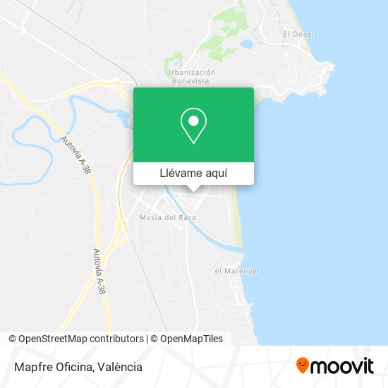 Mapa Mapfre Oficina