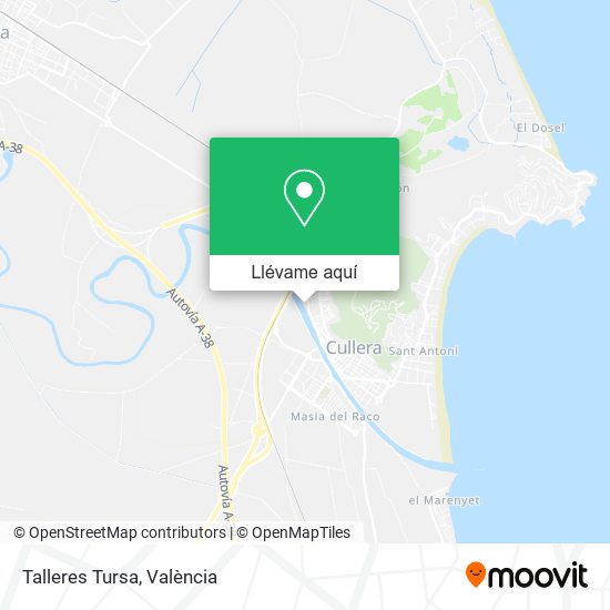 Mapa Talleres Tursa