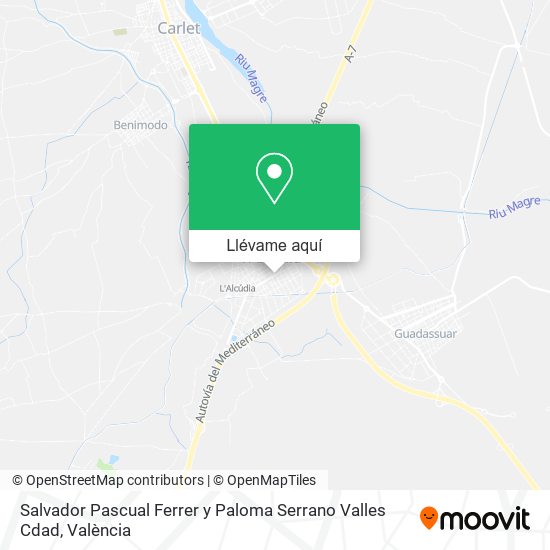 Mapa Salvador Pascual Ferrer y Paloma Serrano Valles Cdad