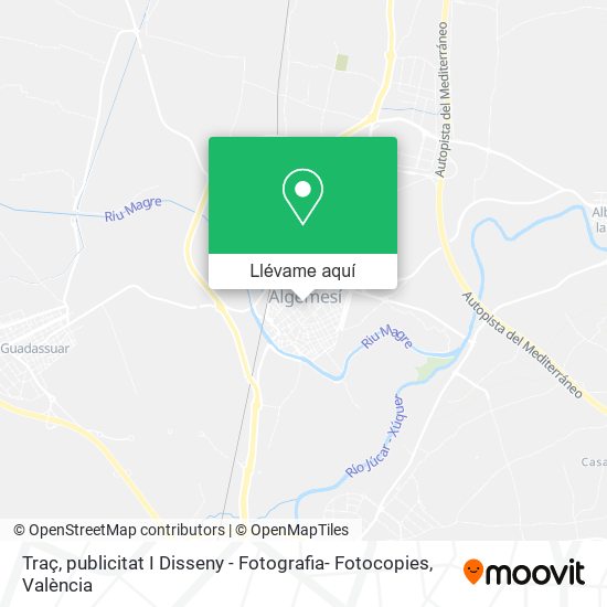 Mapa Traç, publicitat I Disseny - Fotografia- Fotocopies