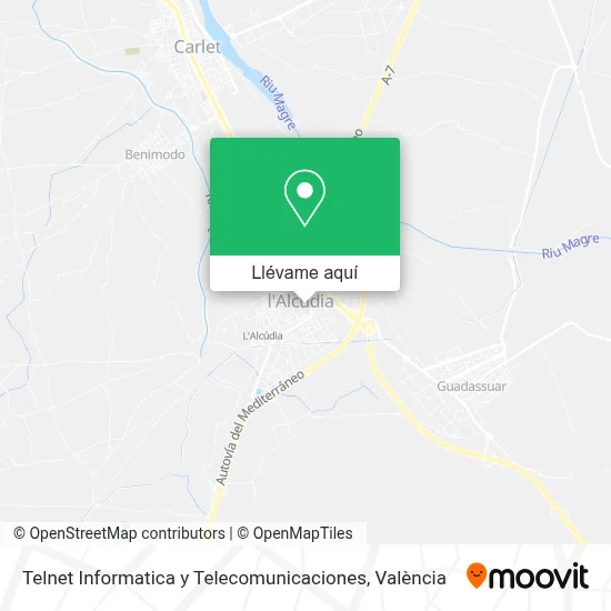 Mapa Telnet Informatica y Telecomunicaciones