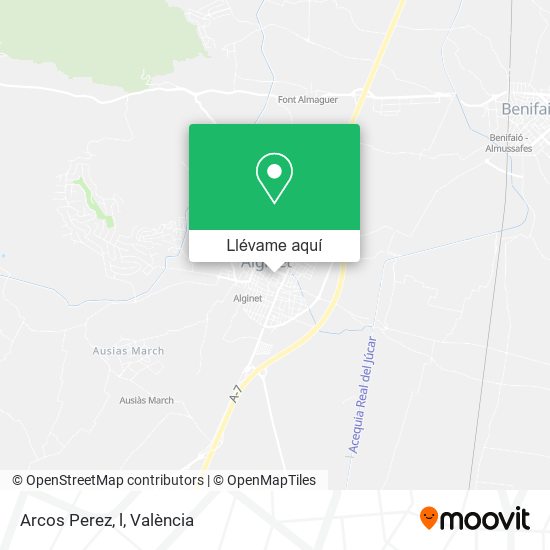 Mapa Arcos Perez, l