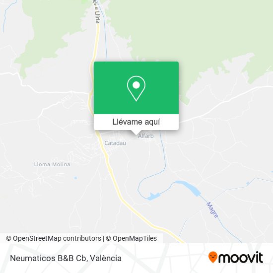Mapa Neumaticos B&B Cb