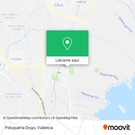 Mapa Peluqueria Dogo