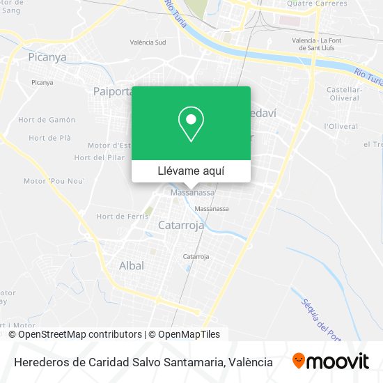 Mapa Herederos de Caridad Salvo Santamaria