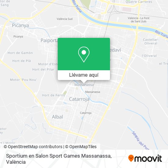 Mapa Sportium en Salon Sport Games Massanassa