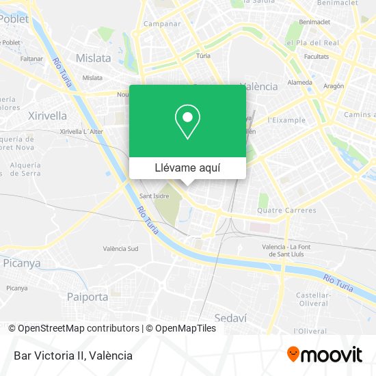 Mapa Bar Victoria II