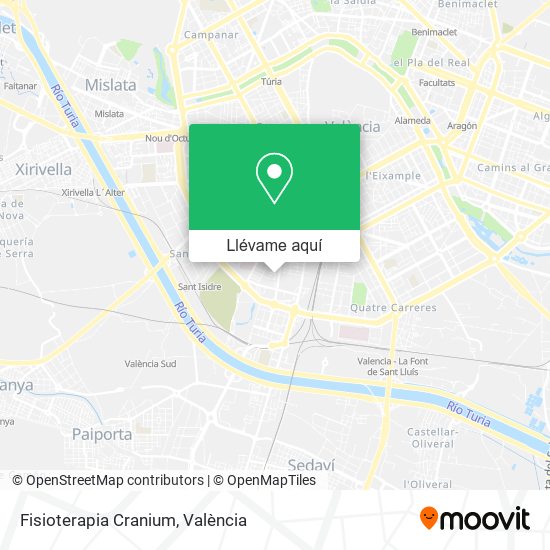 Mapa Fisioterapia Cranium